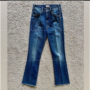 Mother Denim The Hustler Ankle Fray Jeans 23